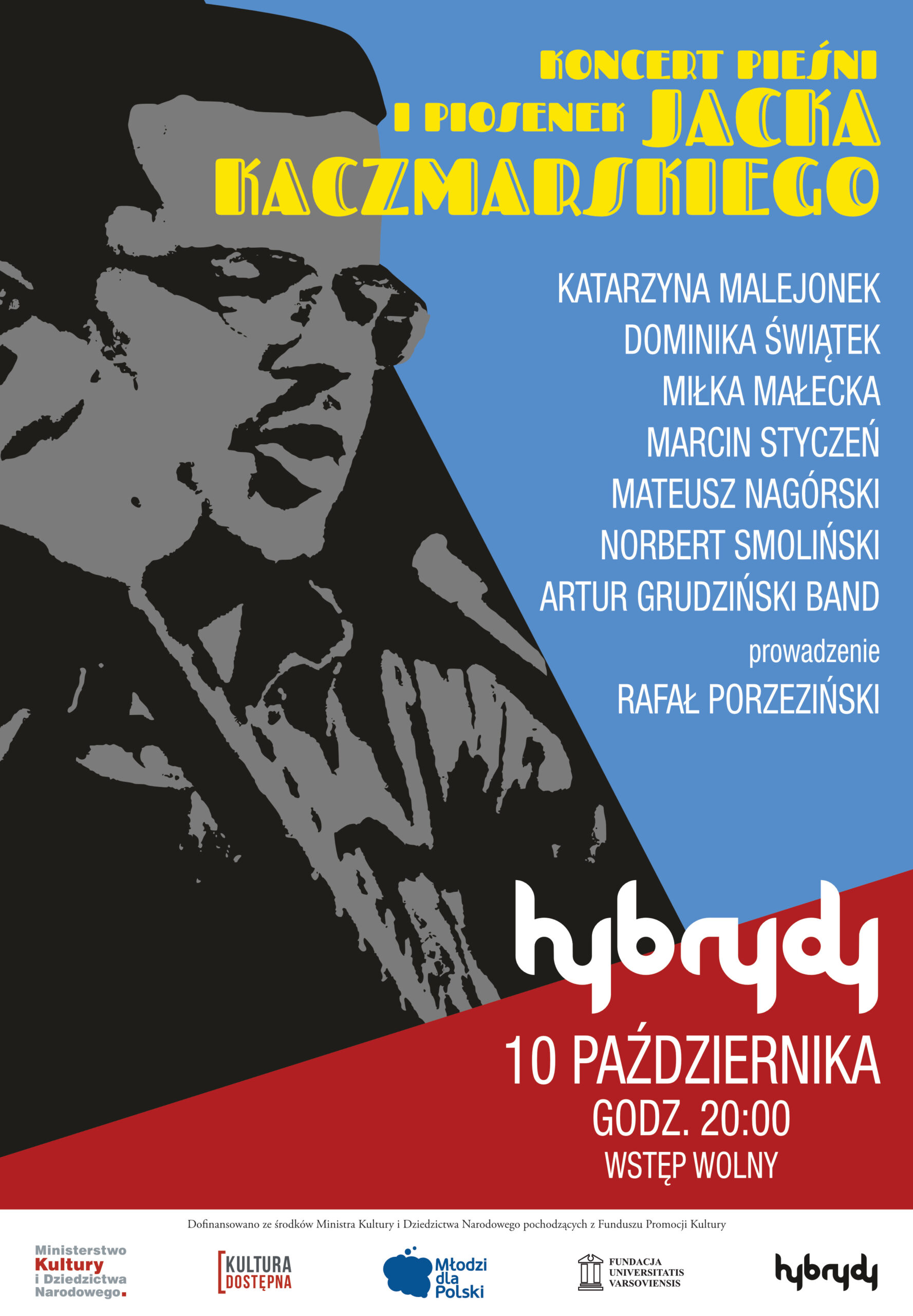 Koncert pieśni i piosenek Jacka Kaczmarskiego – transmisja online