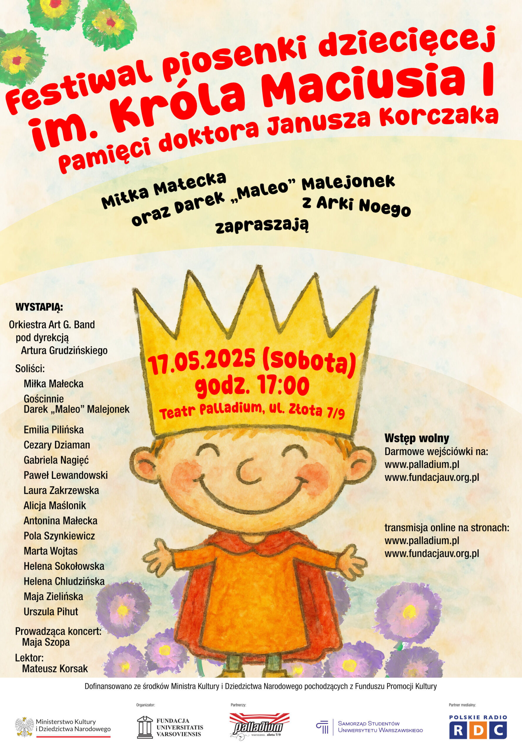Festiwal piosenki dziecięcej im. Króla Maciusia I
